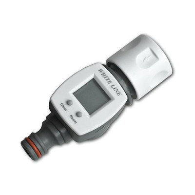 Купить Счетчик расхода воды WHITE LINE WL-3100 с жидкокристаллическим дисплеем Дом, сад, огород