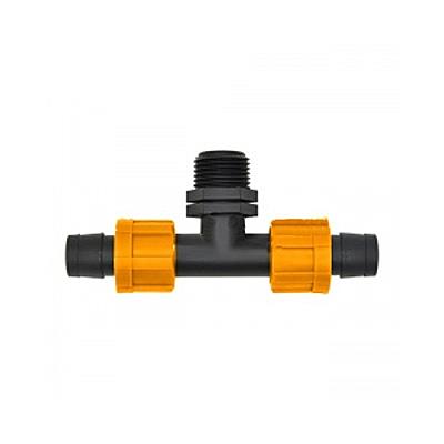 Тройник AQUAPULSE для капельной ленты Dn 17х1/2 Купить Тройник Aquapulse AD 5112 для капельной ленты Dn 17х1/2" Дом, сад, огород