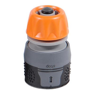 Купить Коннектор Sigma flora 500202z 1/2" быстросъемный на шланг 5/8" с аквастопом Дом, сад, огород
