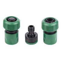 Набор коннекторов Grad 5016165 1/2" с адаптером в/р 1/2" и 3/4" для шланга 3/4"