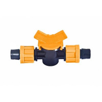 Кран соединительный Aquapulse AD 6206 для ленты Dn 17