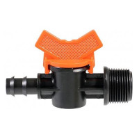 Кран стартовый Aquapulse AD 6102 с наружной резьбой Dn 16х3/4"