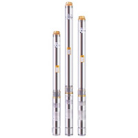 Насос центробежный погружной многоступен. EuroAqua 75QJD115-0.37 0.37кВт Hmax 62м Qmax 35л/мин нерж