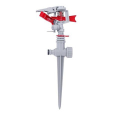 Купить Дождеватель пульсирующий на костыле Intertool GE-0051 круг/сектор полива до 12м Дом, сад, огород