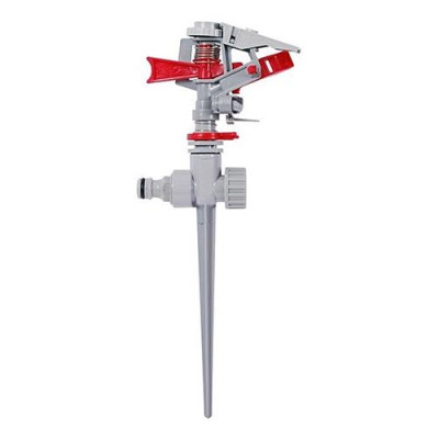 Дождеватель пульсирующий на костыле Intertool GE-0053 круг/сектор полива до 12м Купить Дождеватель пульсирующий на костыле Intertool GE-0053 круг/сектор полива до 12м Дом, сад, огород