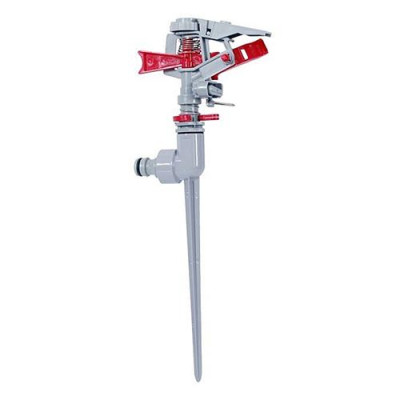 Купить Дождеватель пульсирующий на костыле Intertool GE-0056 круг/сектор полива до 12м Дом, сад, огород