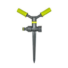 Купить Ороситель Bradas Lime Edition LE6106 крутящийся 2-х рожковый на ножке Дом, сад, огород