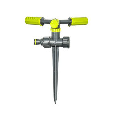Купить Ороситель Bradas Lime Edition LE6107 крутящийся 3-х рожковый на ножке Дом, сад, огород