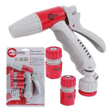 Купить Пистолет-распылитель Intertool GE-0016 Бронсбоит пластиковый для полива с адаптером и 2 коннекторами Дом, сад, огород