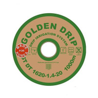 Капельная лента с эмиттером Garden Drip кап. 8x20см 1000м