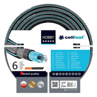 Шланг поливочный Cell Fast Hobby шестислойный 3/4" 50 м