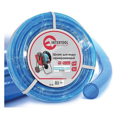 Шланг для воды Intertool GE-4071 PVC трехслойный армированный 3/4" 10м Купить Шланг для воды Intertool GE-4071 PVC трехслойный армированный 3/4" 10м Дом, сад, огород