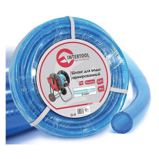 Купить Шланг для воды Intertool GE-4076 PVC трехслойный армированный 3/4" 50м Дом, сад, огород
