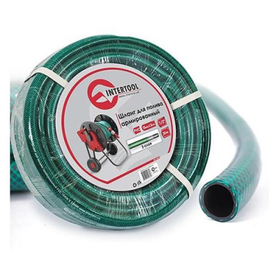Купить Шланг для полива Intertool GE-4023 PVC трехслойный армированный 1/2" 20м Дом, сад, огород