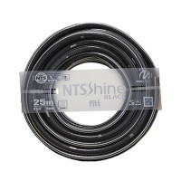 Шланг для полива Aquapulse Microlights Shine Black пятислойный 1/2" 25м