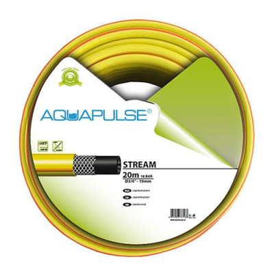 Купить Шланг для полива трехслойный Aquapulse Stream 5/8" 50м Дом, сад, огород