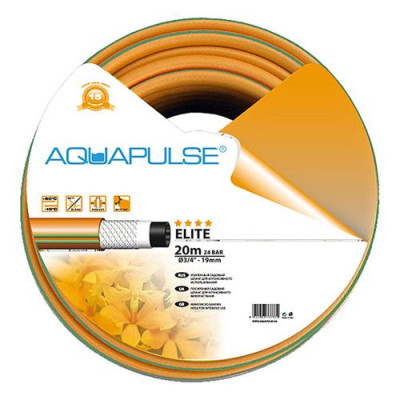 Купить Шланг для полива четырехслойный Aquapulse Elite 5/8" 20м Дом, сад, огород