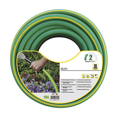 Купить Шланг для полива Aquapulse Sun четырехслойный 5/8" 50м Дом, сад, огород