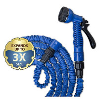 Универсальный шланг Trick Hose WTH722BL 10-30м в комплекте пистолет и 2 коннектора