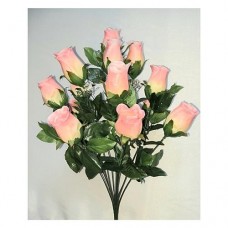 Купить Букет искусственный Роза нежность 12 голов высота 500мм ассорти 5шт Дом, сад, огород
