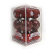 Набор новогодних пластиковых шаров Christmas red 0839 d 8см 12шт красный Купить Набор новогодних пластиковых шаров Christmas red 0839 d 8см 12шт красный Дом, сад, огород
