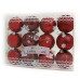 Набор новогодних пластиковых шаров Christmas red 0820 d 8см 12шт красные Купить Набор новогодних пластиковых шаров Christmas red 0820 d 8см 12шт красные Дом, сад, огород