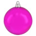 Купить Новогодний пластиковый шар Big pink 4824-30pin DSCN0979-30 d 30см глянцевый розовый Дом, сад, огород