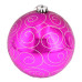 Новогодний пластиковый шар Big pink 4825-15BL d 15см глянцевый с узором розовый Купить Новогодний пластиковый шар Big pink 4825-15BL d 15см глянцевый с узором розовый Дом, сад, огород