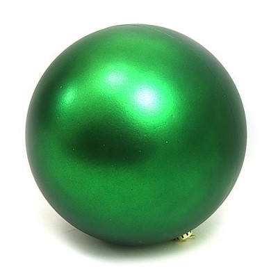 Новогодний пластиковый шар Big greеn 0980-20 d 20см матовый зеленый Купить Новогодний пластиковый шар Big greеn 0980-20 d 20см матовый зеленый Дом, сад, огород