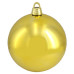 Купить Новогодний пластиковый шар Big gold 4824-15G DSCN0979-15 d15см глянцевый золото Дом, сад, огород