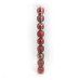 Купить Набор новогодних пластиковых шаров Christmas 0832-6 d 6см 9шт красные Дом, сад, огород