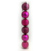 Купить Набор новогодних пластиковых шаров PINK 0922-6PN6 d 6см 6шт розовые Дом, сад, огород