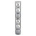 Купить Набор новогодних пластиковых шаров SILVER 0922-8SL d 8см 6шт серебряные Дом, сад, огород