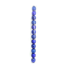 Купить Набор новогодних пластиковых шаров BLUE 0922-7BL12 d 7см 12шт синие Дом, сад, огород