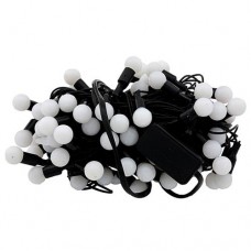 Купить Гирлянда черная "шарики" (маленькие) 100 LED разноцветные огни Дом, сад, огород