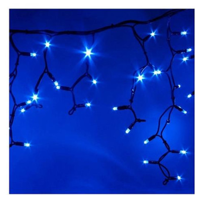 Купить Гирлянда уличная Бахрома 120 LED микс 5м черная Дом, сад, огород