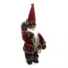 Купить Новогодняя фигура Дед Мороз на лыжах 1218 18см Дом, сад, огород