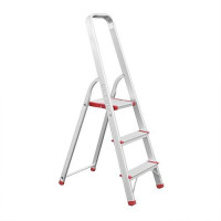 Стремянка Intertool LT-1003 алюминиевая 3 ступени высота до платформы 630мм