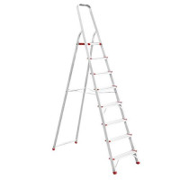 Стремянка Intertool LT-1008 алюминиевая 8 ступеней высота до платформы 1720мм