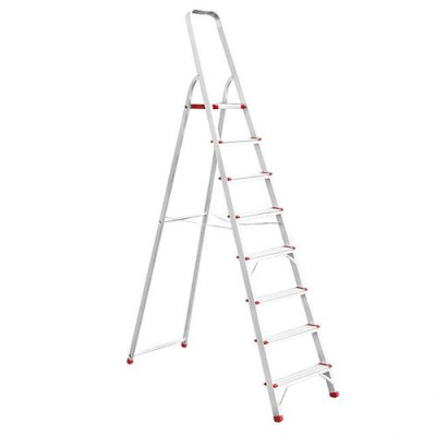 Стремянка INTERTOOL LT-1008 алюминиевая 8 ступеней, высота до платформы 1720мм Купить Стремянка Intertool LT-1008 алюминиевая 8 ступеней высота до платформы 1720мм Дом, сад, огород