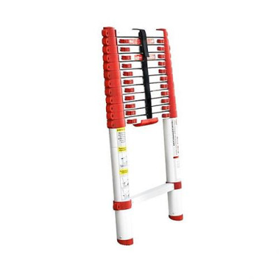 Купить Лестница Intertool LT-3038 алюминиевая телескопическая 12ступ. 3.80м Дом, сад, огород