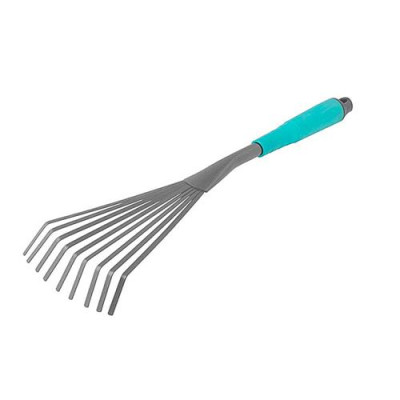 Купить Грабли веерные Mastertool 14-6184 с пластиковой ручкой 11зубов 410х130мм Дом, сад, огород