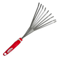 Грабли веерные Intertool FT-0031 370x155мм с комбинированной рукояткой