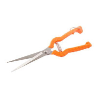 Секатор садовый Mastertool 14-6115 виноградный с пластиковыми ручками 255мм