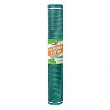 Сетка пластиковая Колибри забор ячейка 2-й сорт 20х20мм 1.5х20м темно-зеленая