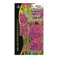 Семена скабиоза Агромакси темно-пурпурная Лососево-розовая евро пакет 0.1г