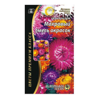Семена гелихризума Агромакси Махровый смесь окрасок евро пакет 0.2г