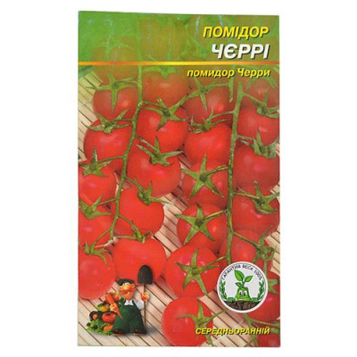 Семена помидора пакет 8*13см "Черри красный" 0, 3 гр (кратно 20 шт) Купить Семена помидора Черри красный 0.3гр Дом, сад, огород
