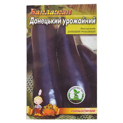 Семена баклажана Донецкий урожай 0, 5гр Купить Семена баклажана Донецкий урожай 0.5гр Дом, сад, огород