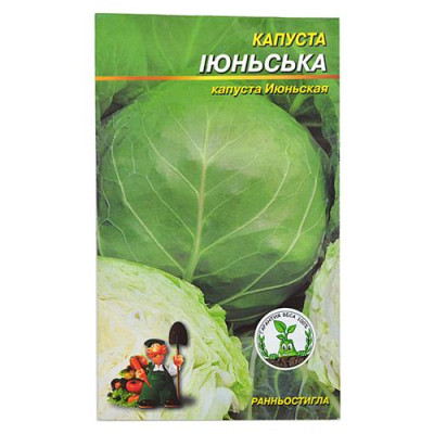 Семена капусты Июньская 1гр Купить Семена капусты Июньская 1гр Дом, сад, огород